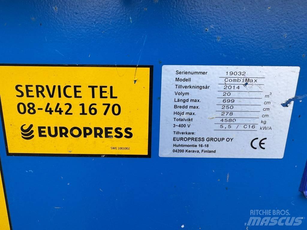 Europress CombiMax Hulladék kompresszorok
