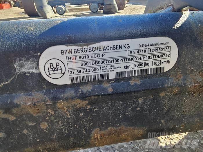 BPW HSF 9010 ECO-P Tengelyek