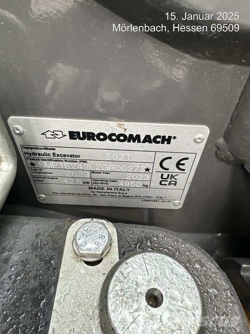Eurocomach 50ZT Mini kotrók < 7t