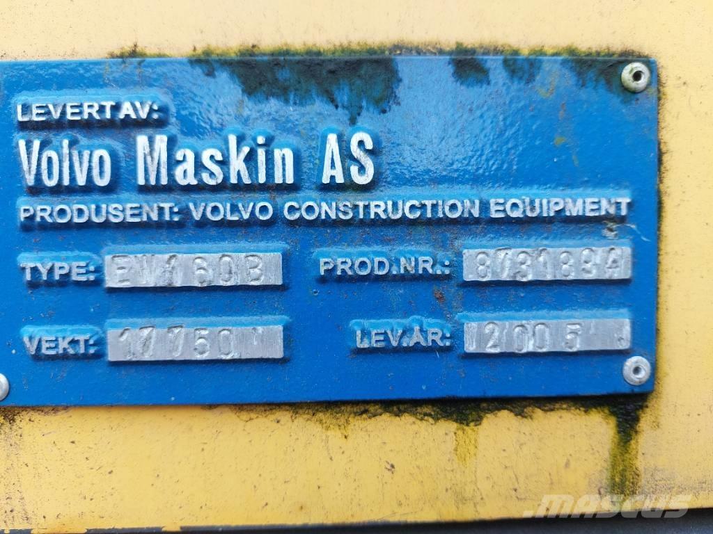 Volvo BM EW 160 B Gumikerekes kotrók
