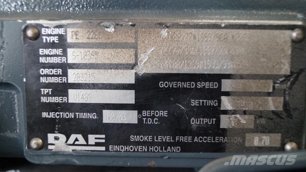 DAF PE 228 C NEW Motorok