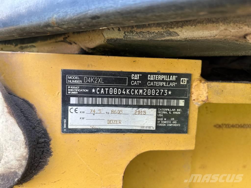 CAT D 4 K 2 XL lánctalpas dózerek