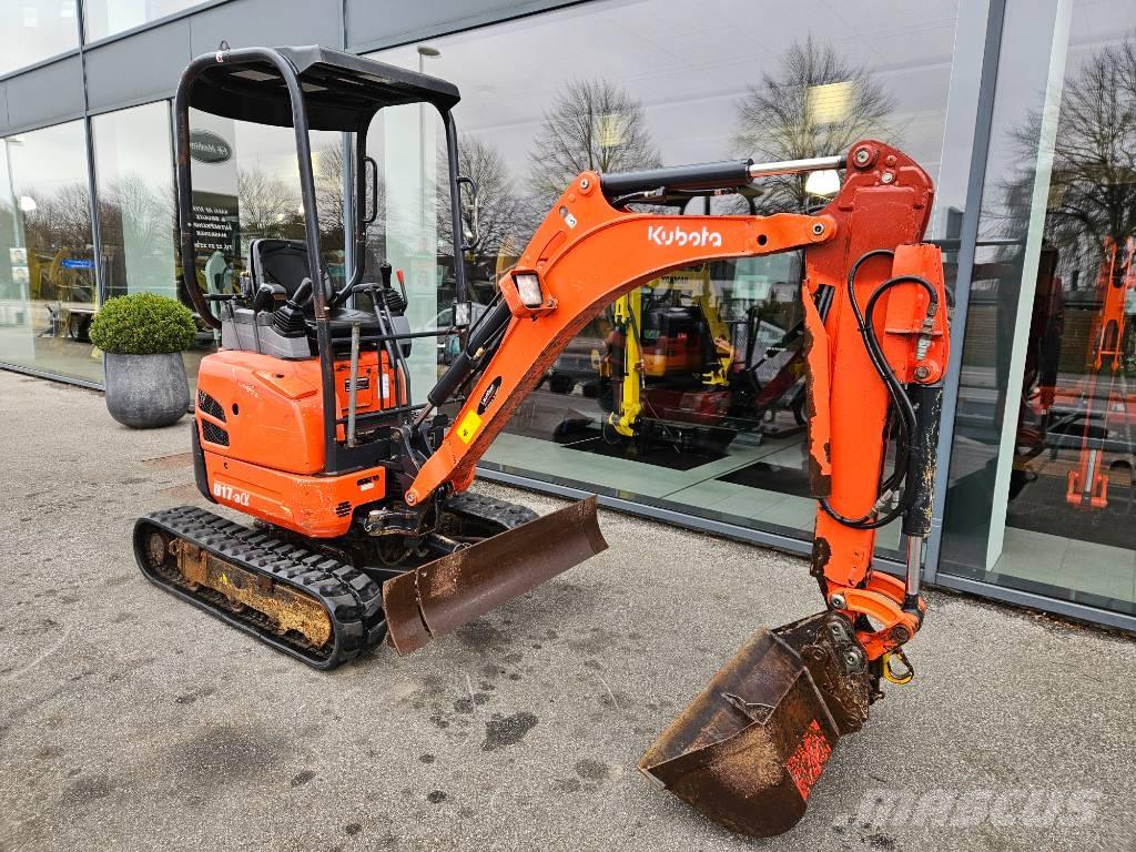 Kubota U 17-3 Mini kotrók < 7t