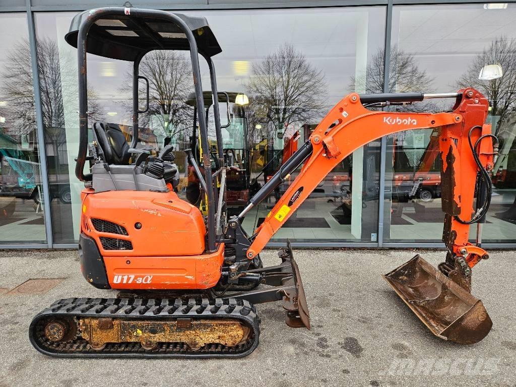 Kubota U 17-3 Mini kotrók < 7t