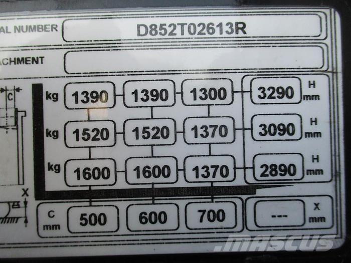 Yale MS 16 Gyalogkíséretű targonca