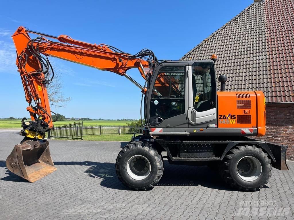 Hitachi ZX145W-3 Gumikerekes kotrók