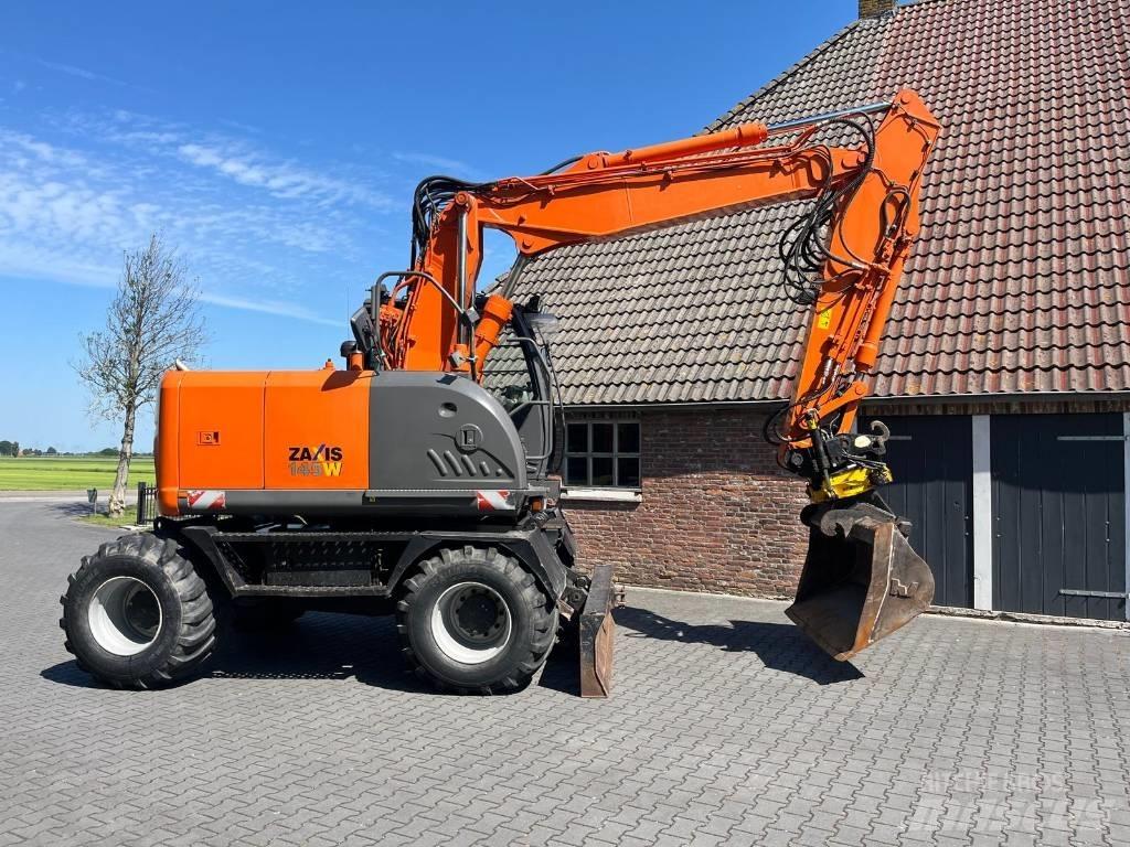 Hitachi ZX145W-3 Gumikerekes kotrók