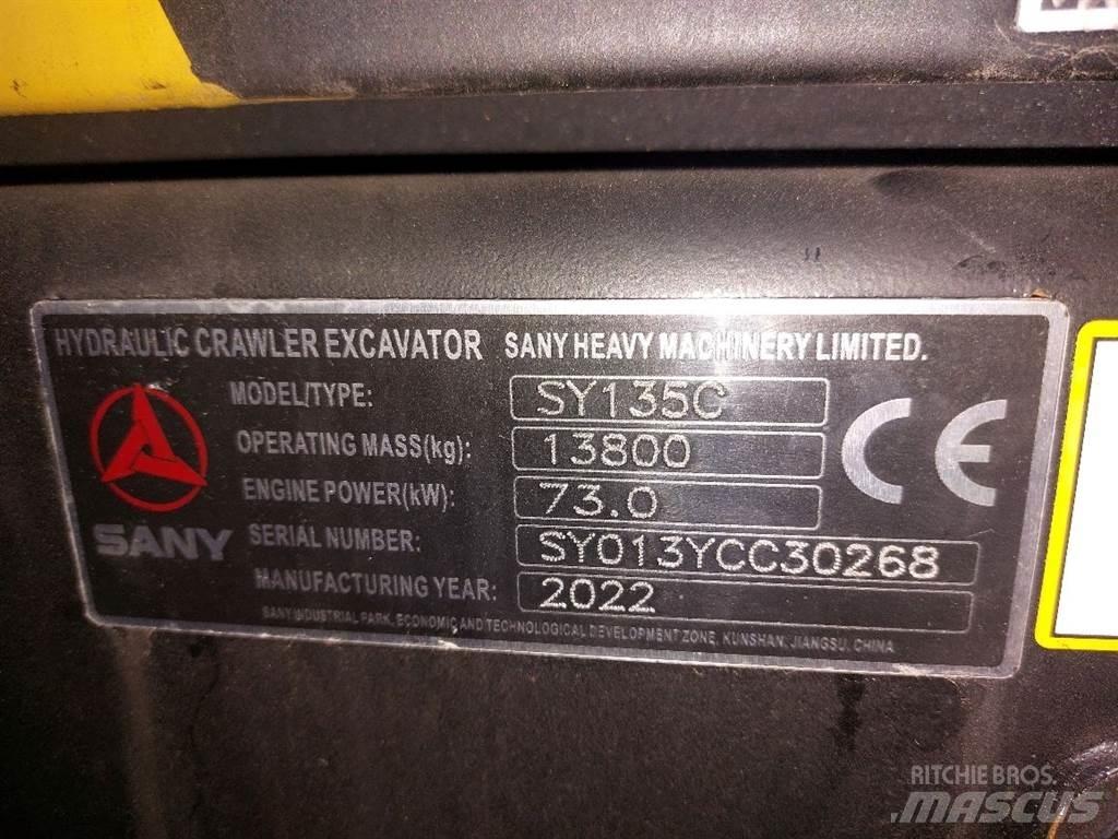 Sany SY 135 C (NEW) Lánctalpas kotrók