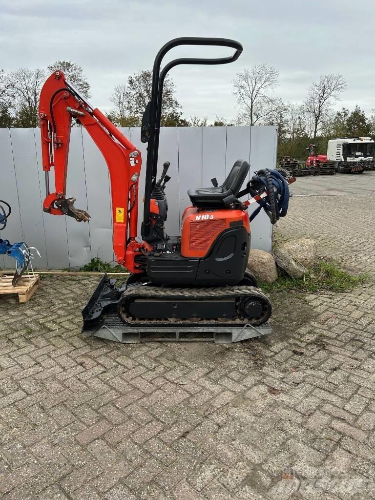 Kubota U 10-3 Mini kotrók < 7t