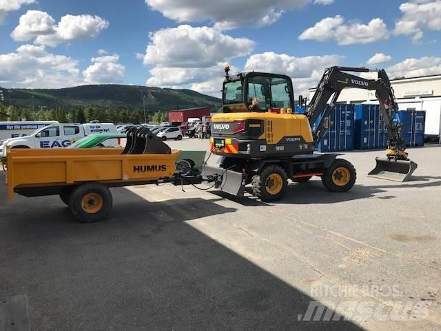 Volvo EW60E (UTHYRES) Gumikerekes kotrók