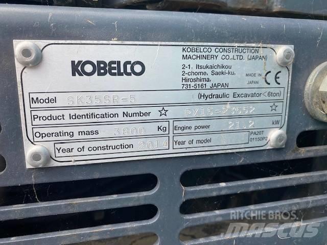 Kobelco SK 35 SR-5 Mini kotrók < 7t
