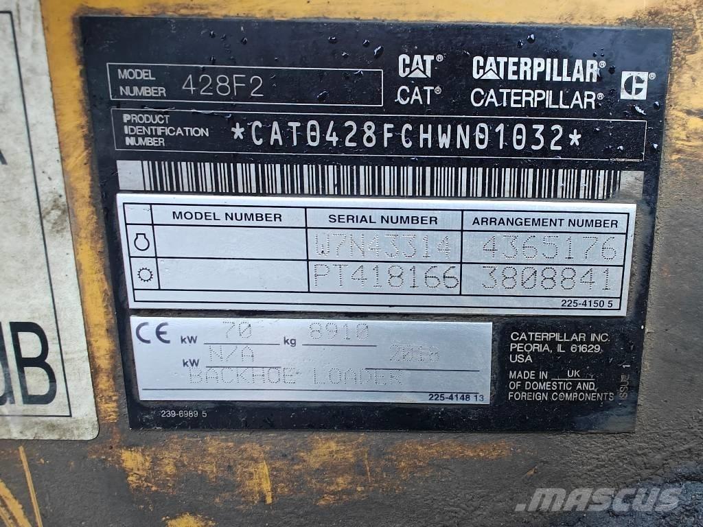 CAT 428 F2 Kotrórakodók