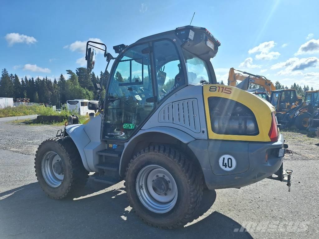 Kramer 8115 Gumikerekes homlokrakodók