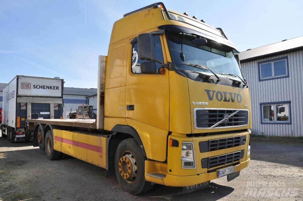 Volvo FH480 6X2 Platós / Ponyvás teherautók