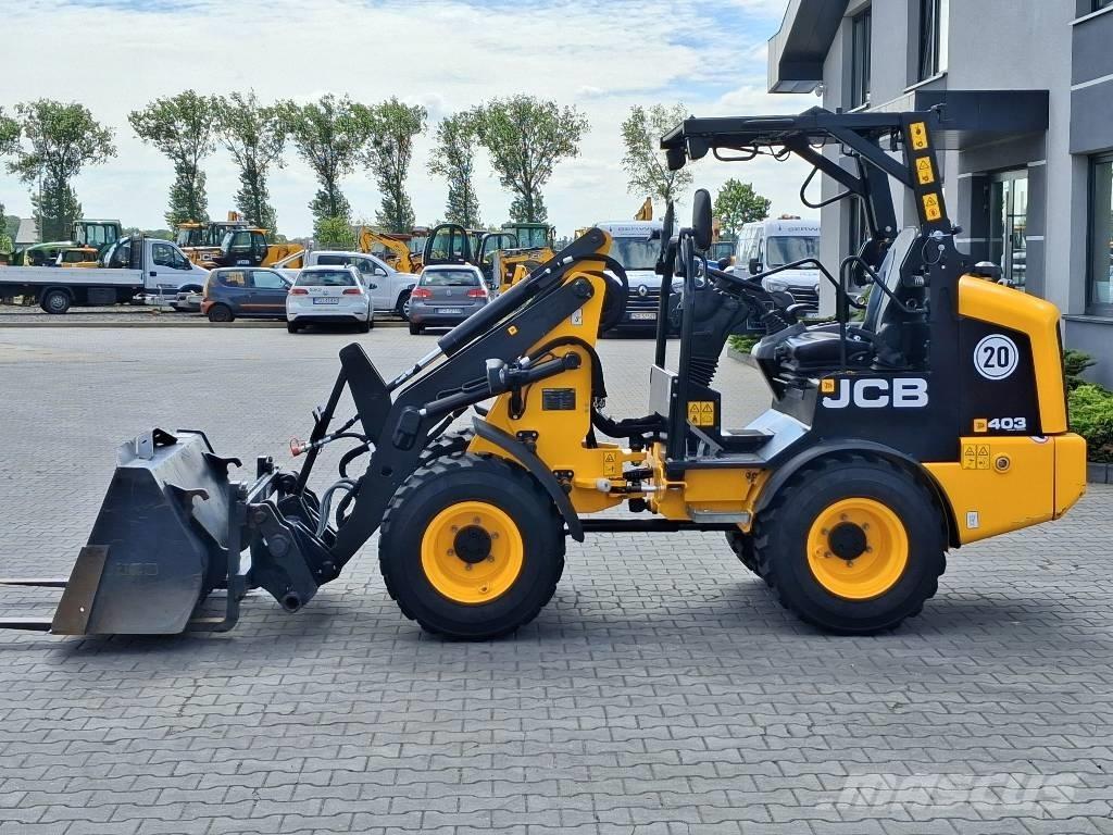 JCB 403 Mini homlokrakodók