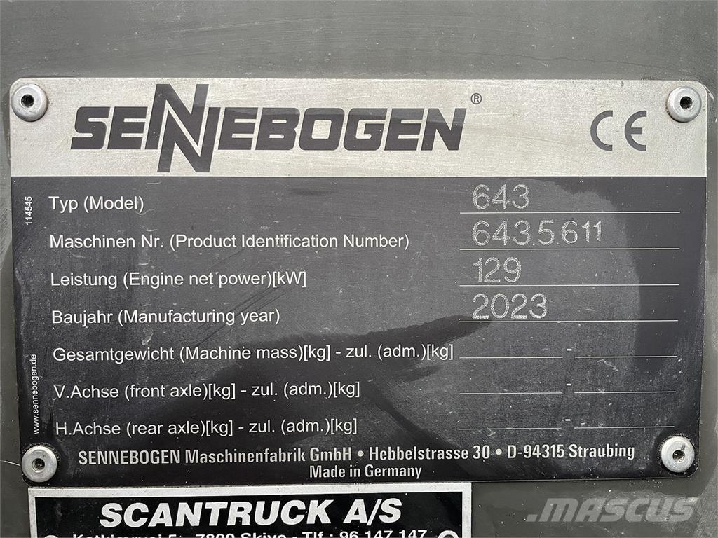 Sennebogen 643E-R Terepdaruk