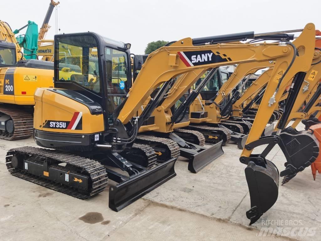 Sany SY 35 U Mini kotrók < 7t
