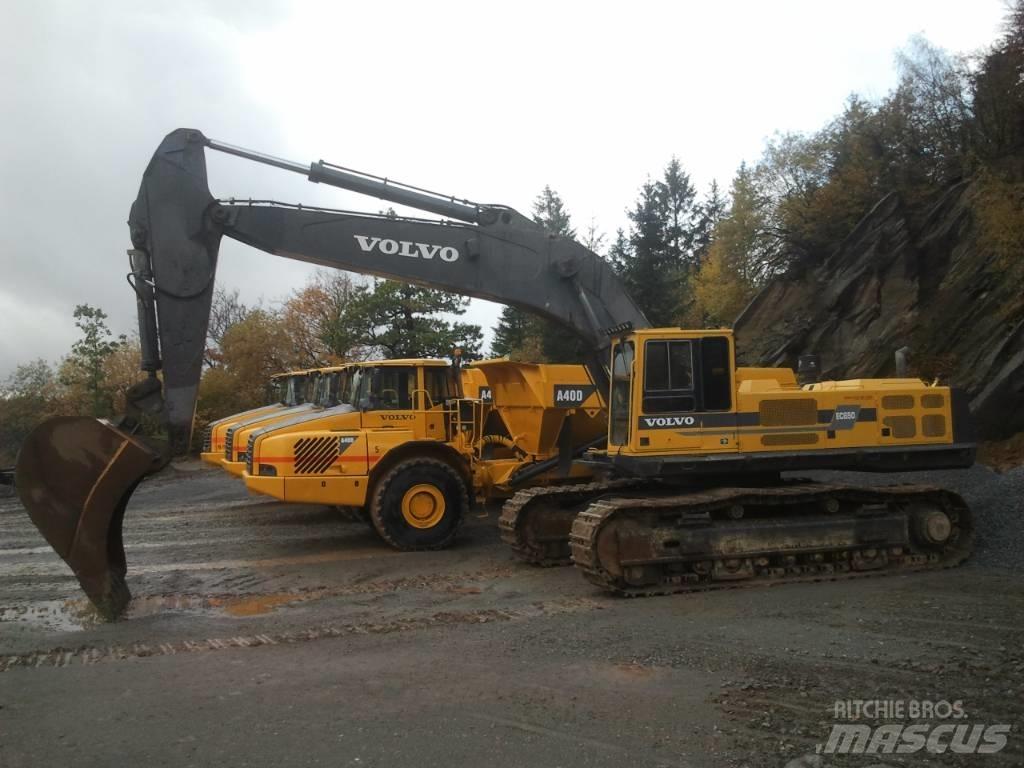 Volvo EC 650 Lánctalpas kotrók