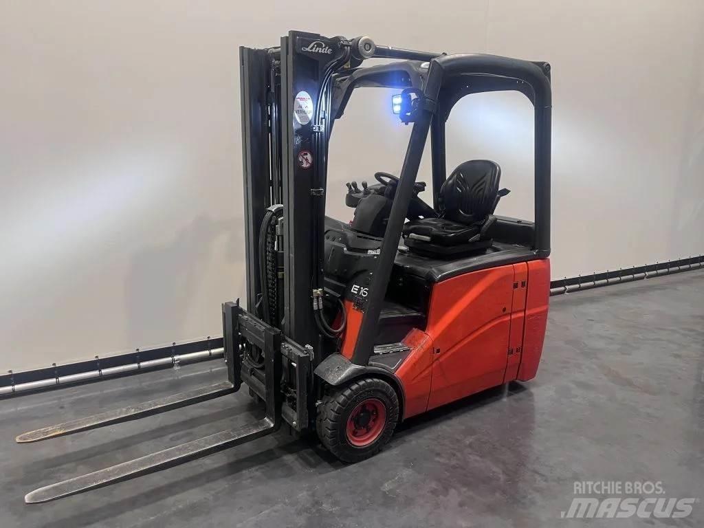 Linde E 16 H-01 Elektromos targoncák