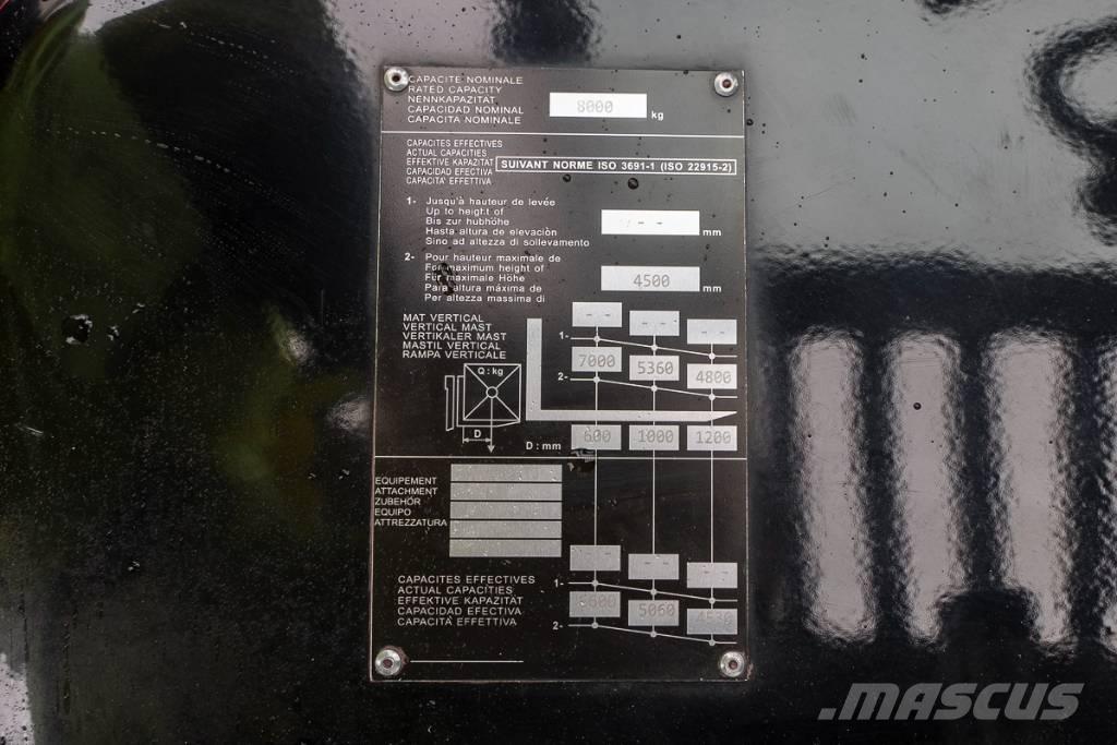 Manitou MI 80 Dízel targoncák