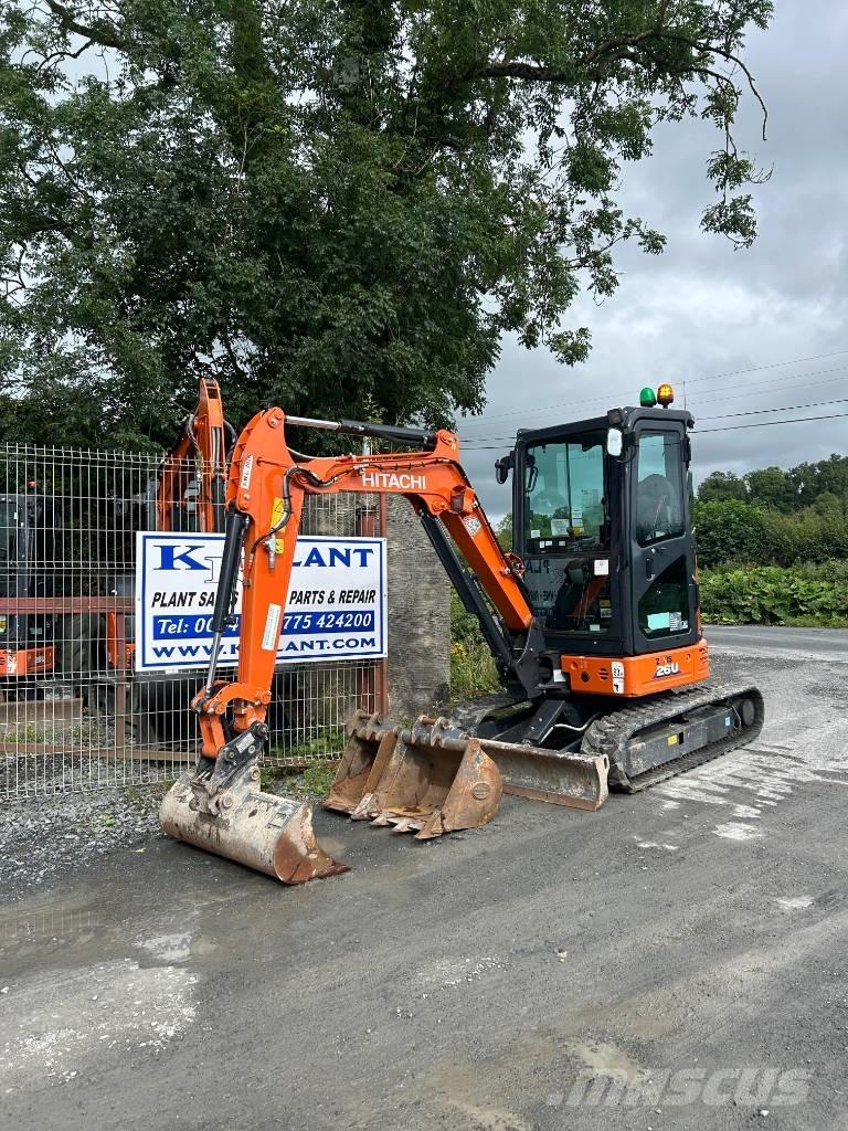 Hitachi ZX 26 U-6 Mini kotrók < 7t