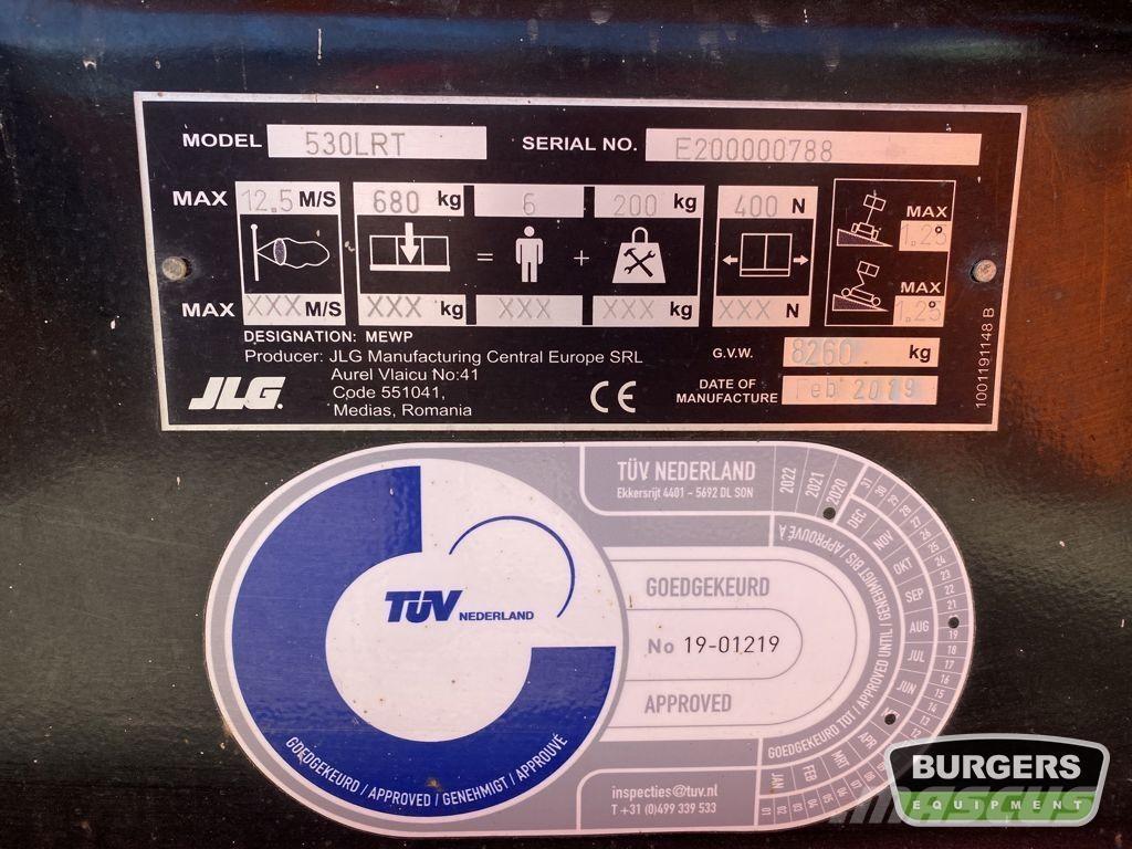 JLG 530LRT Ollós emelők