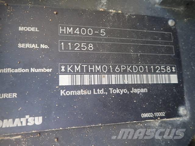 Komatsu HM 400-5 Csuklósdömperek