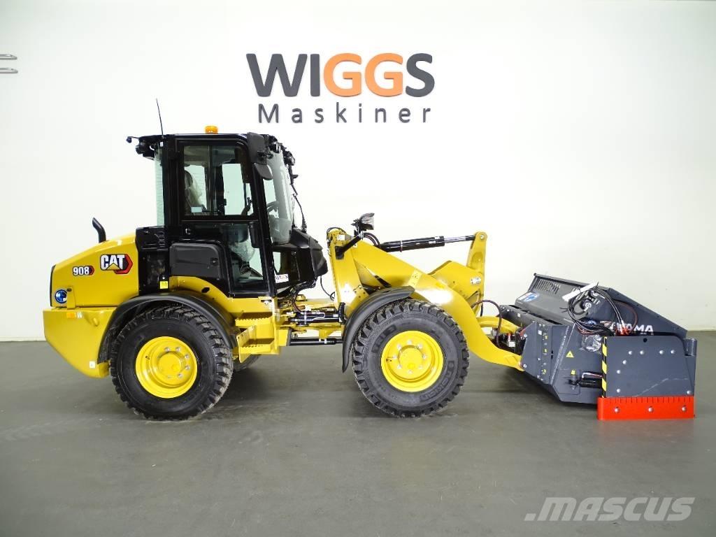 CAT 908 Gumikerekes homlokrakodók