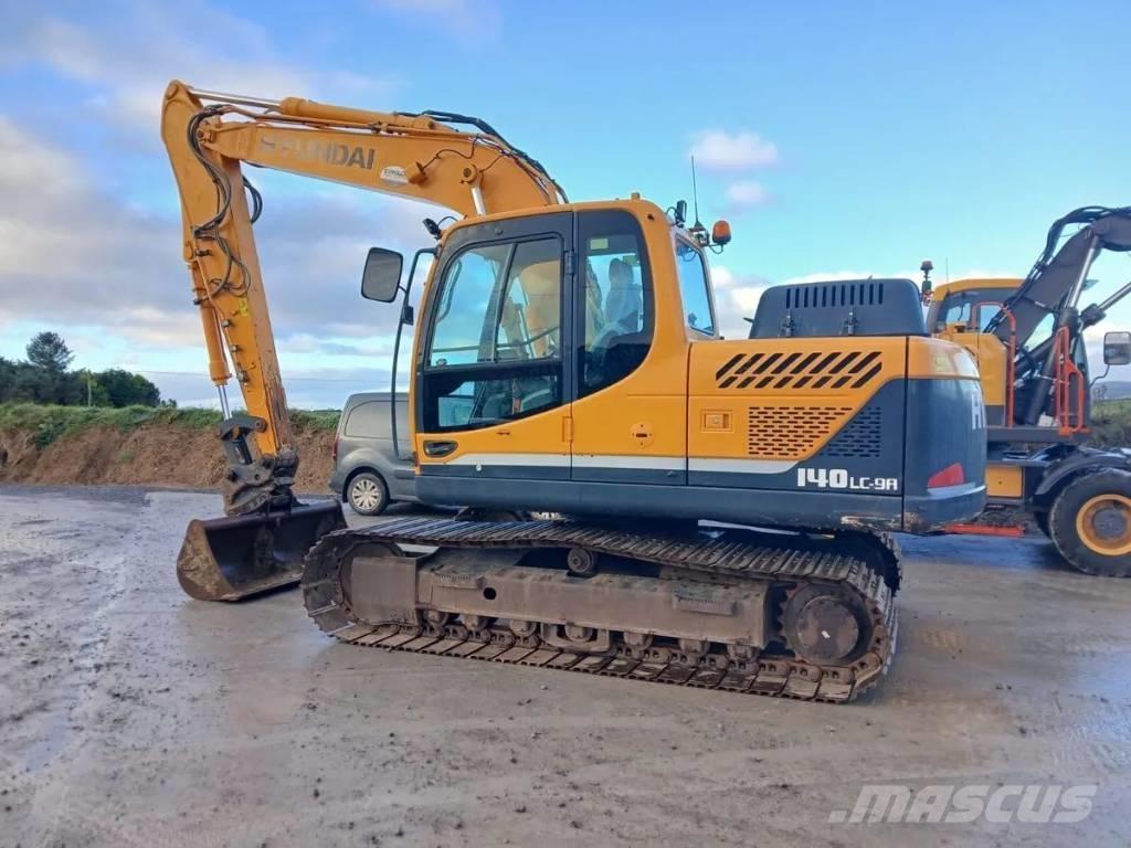 Hyundai R 140 Lánctalpas kotrók