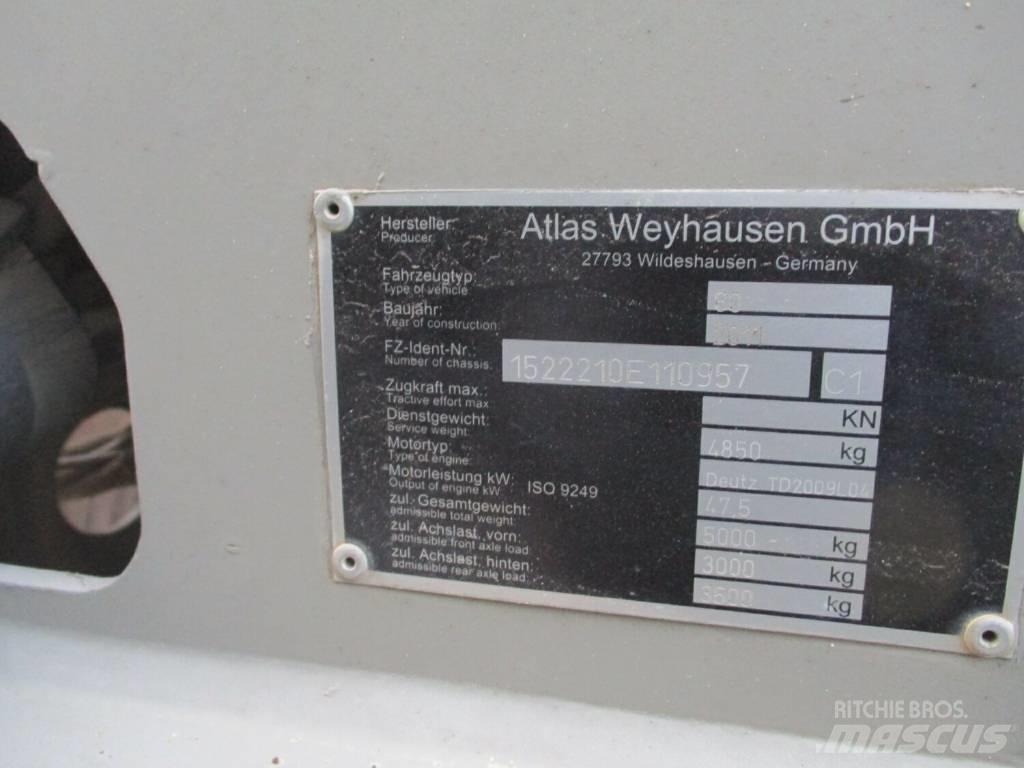 Atlas AR 60 Gumikerekes homlokrakodók