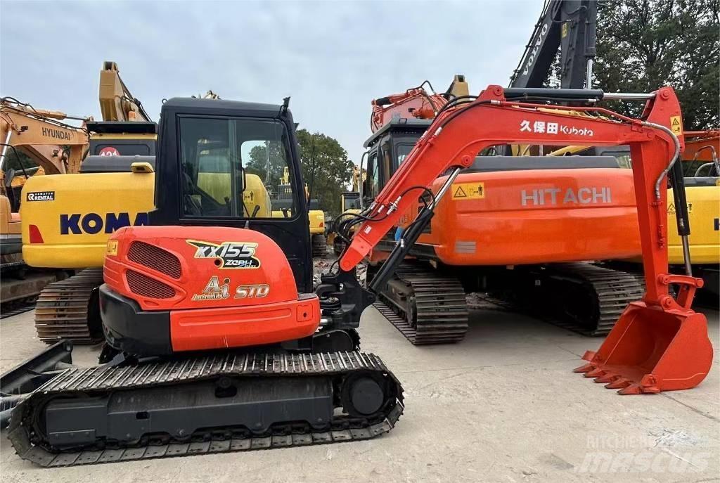 Kubota KX 155 Lánctalpas kotrók