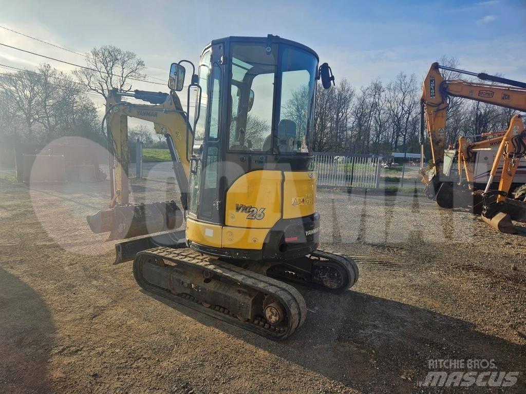 Yanmar Vio 26 Mini kotrók < 7t