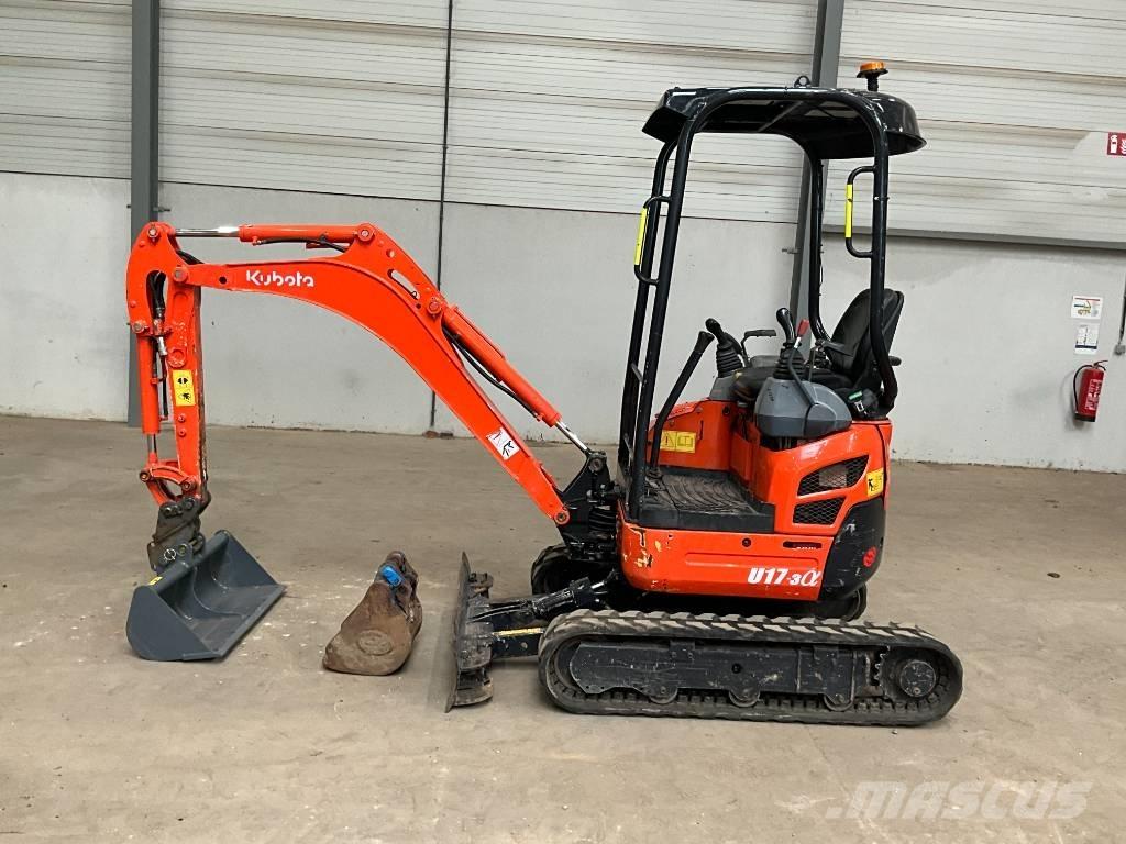 Kubota U 17-3 A Mini kotrók < 7t