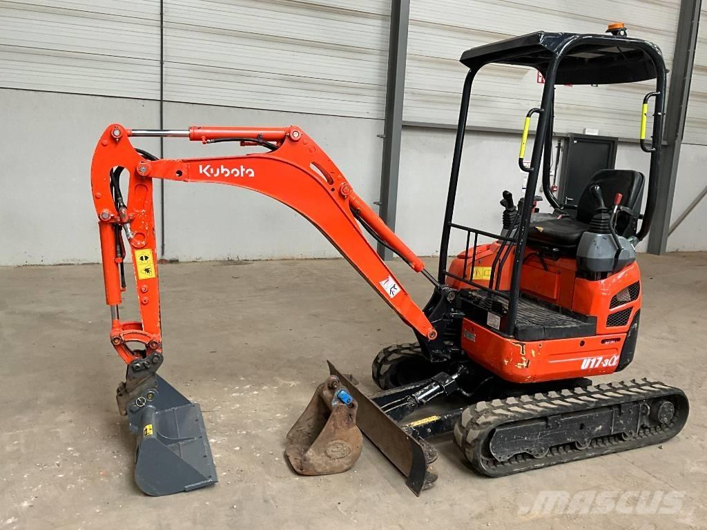 Kubota U 17-3 A Mini kotrók < 7t