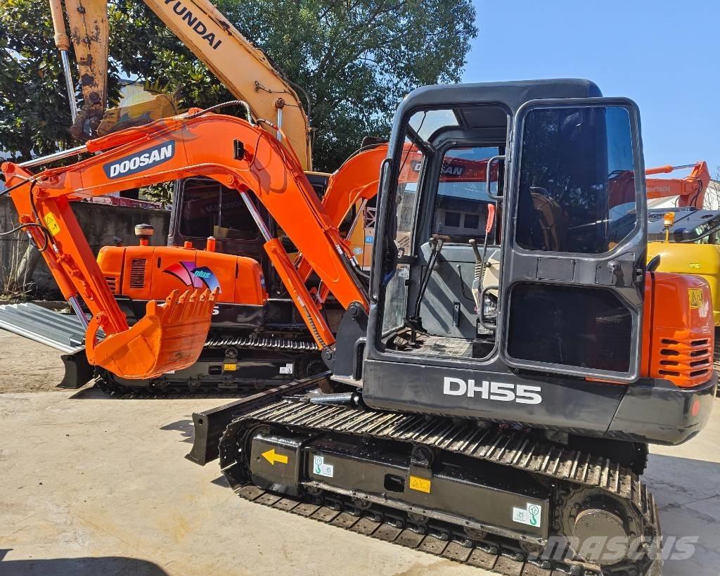 Doosan DH 55 Mini kotrók < 7t