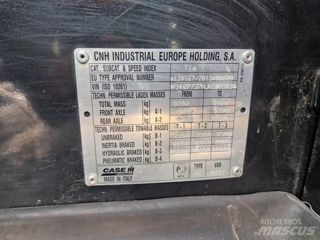 Case IH Farmlift 737 Teleszkópos rakodók