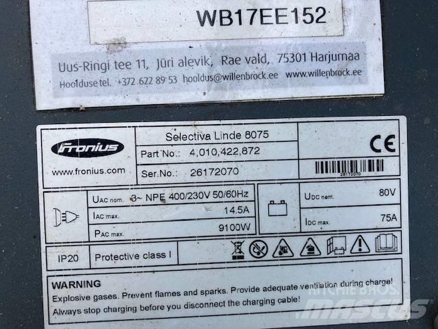 Linde E30/600HL/387 Elektromos targoncák