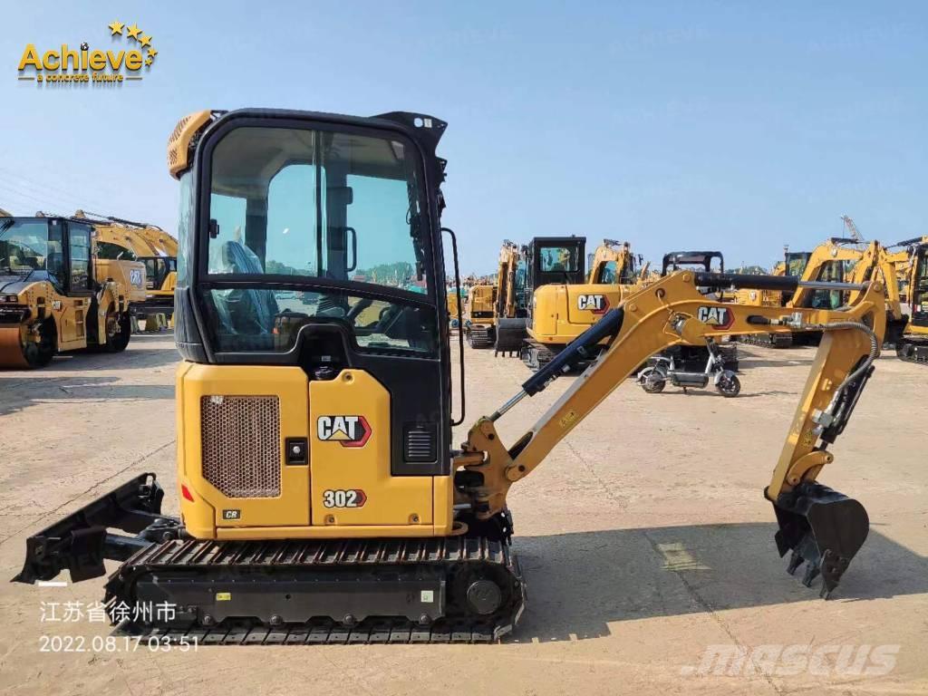 CAT 302CR Lánctalpas kotrók