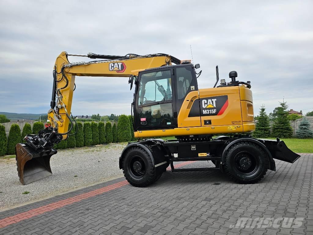 CAT M 315 F Gumikerekes kotrók