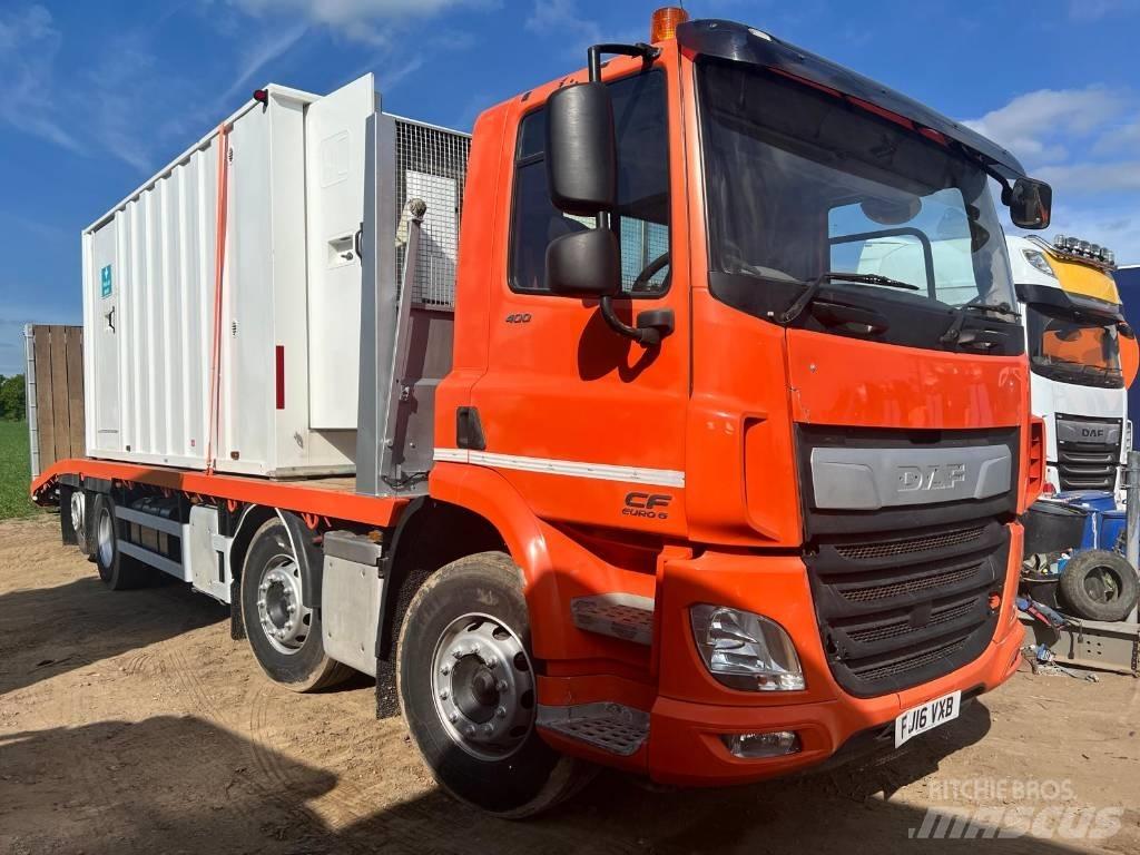 DAF CF 400 Platós/Csörlős teherautók