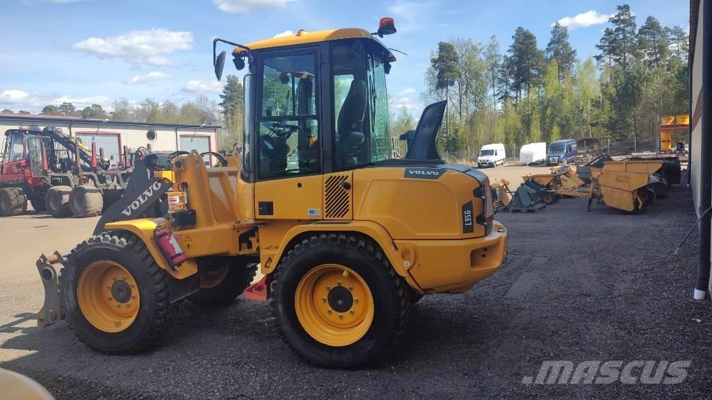 Volvo L 35 G Gumikerekes homlokrakodók