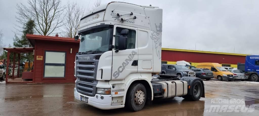 Scania R420 Nyergesvontatók