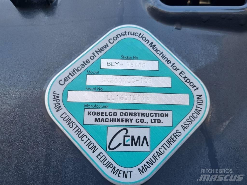 Kobelco SK260NLC Lánctalpas kotrók
