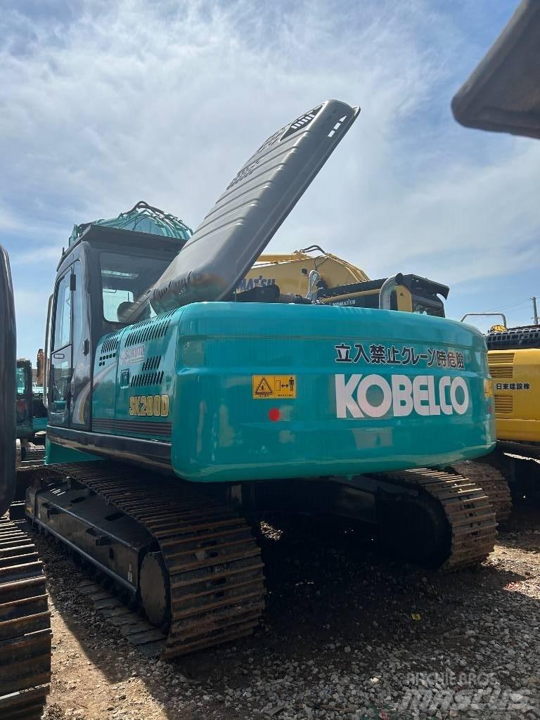Kobelco SK200D Lánctalpas kotrók