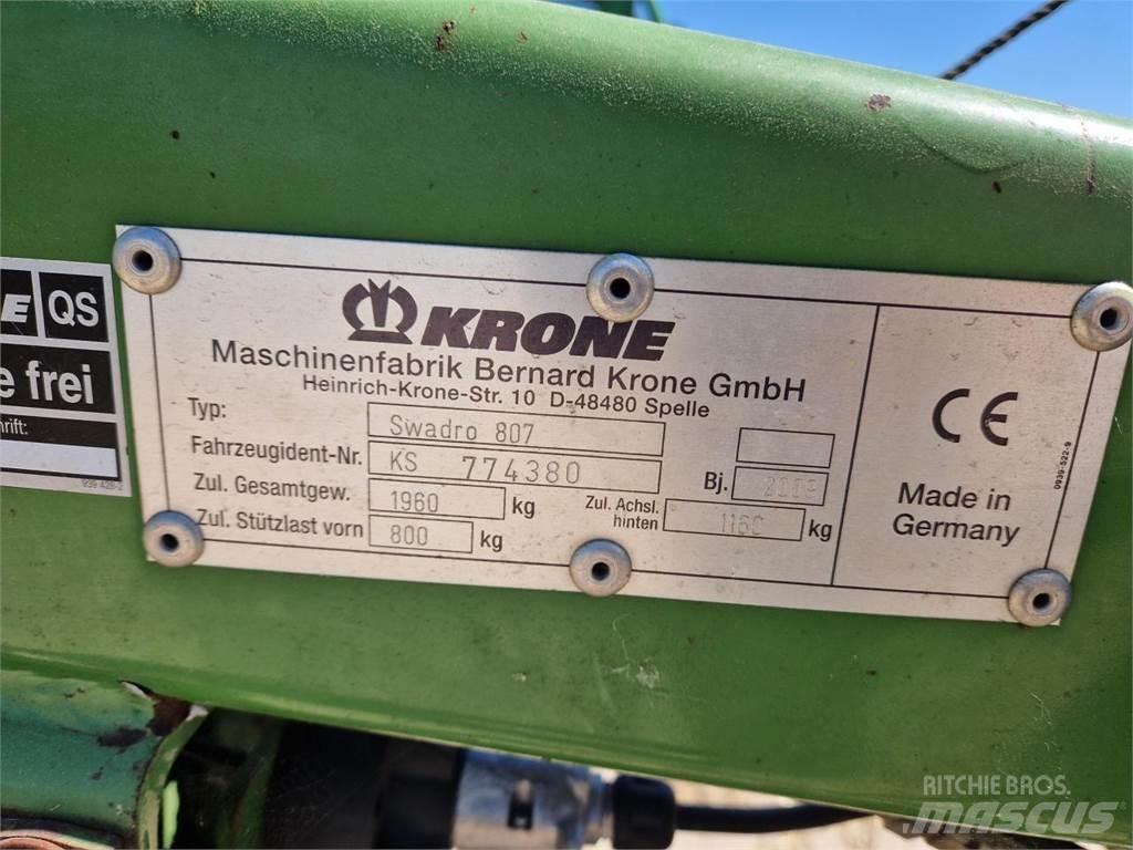 Krone Swadro 807 Rendforgatók