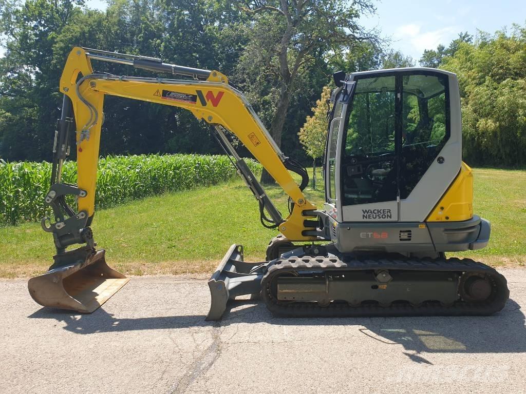 Wacker Neuson ET 58 Mini kotrók < 7t