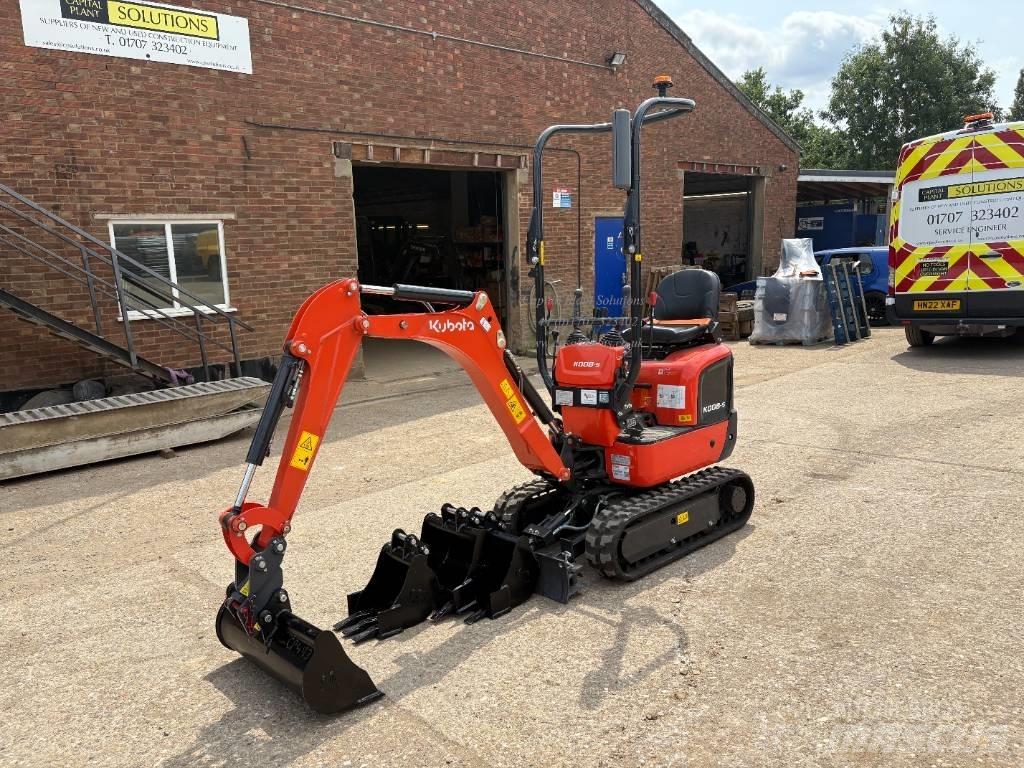 Kubota K 008-5 Mini kotrók < 7t