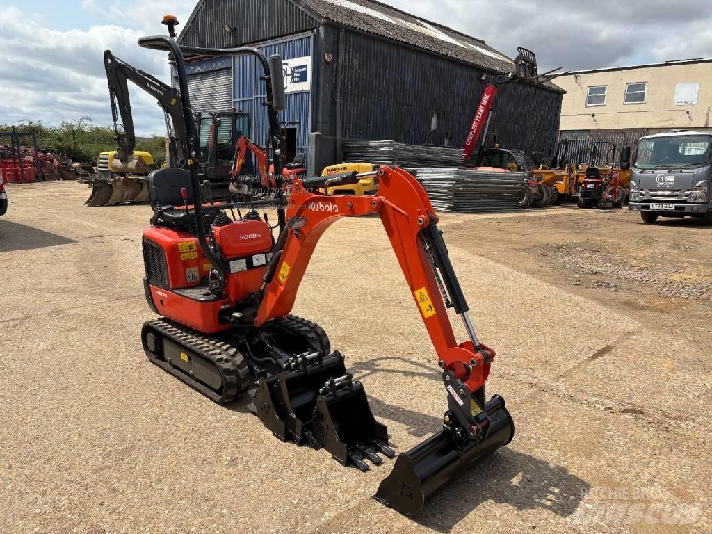 Kubota K 008-5 Mini kotrók < 7t