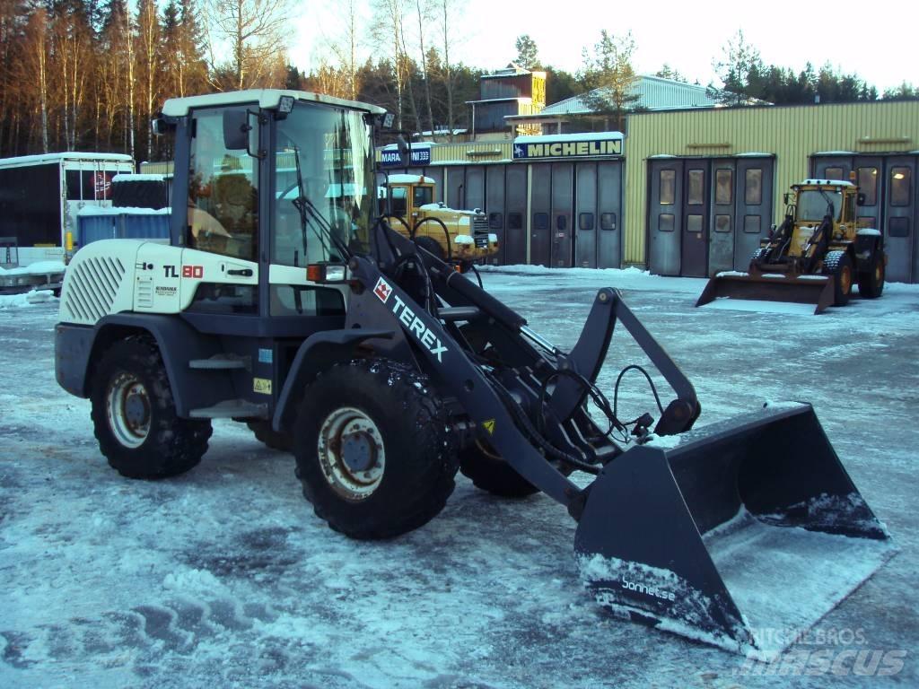 Terex TL 80 36 Km/h Gumikerekes homlokrakodók
