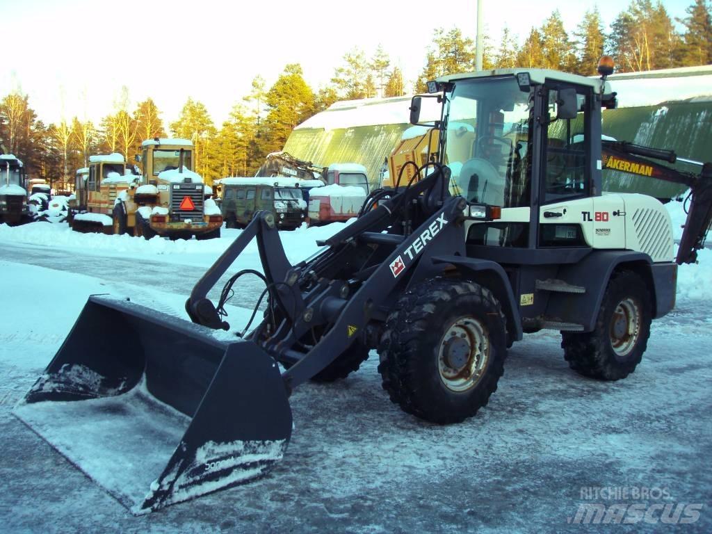 Terex TL 80 36 Km/h Gumikerekes homlokrakodók